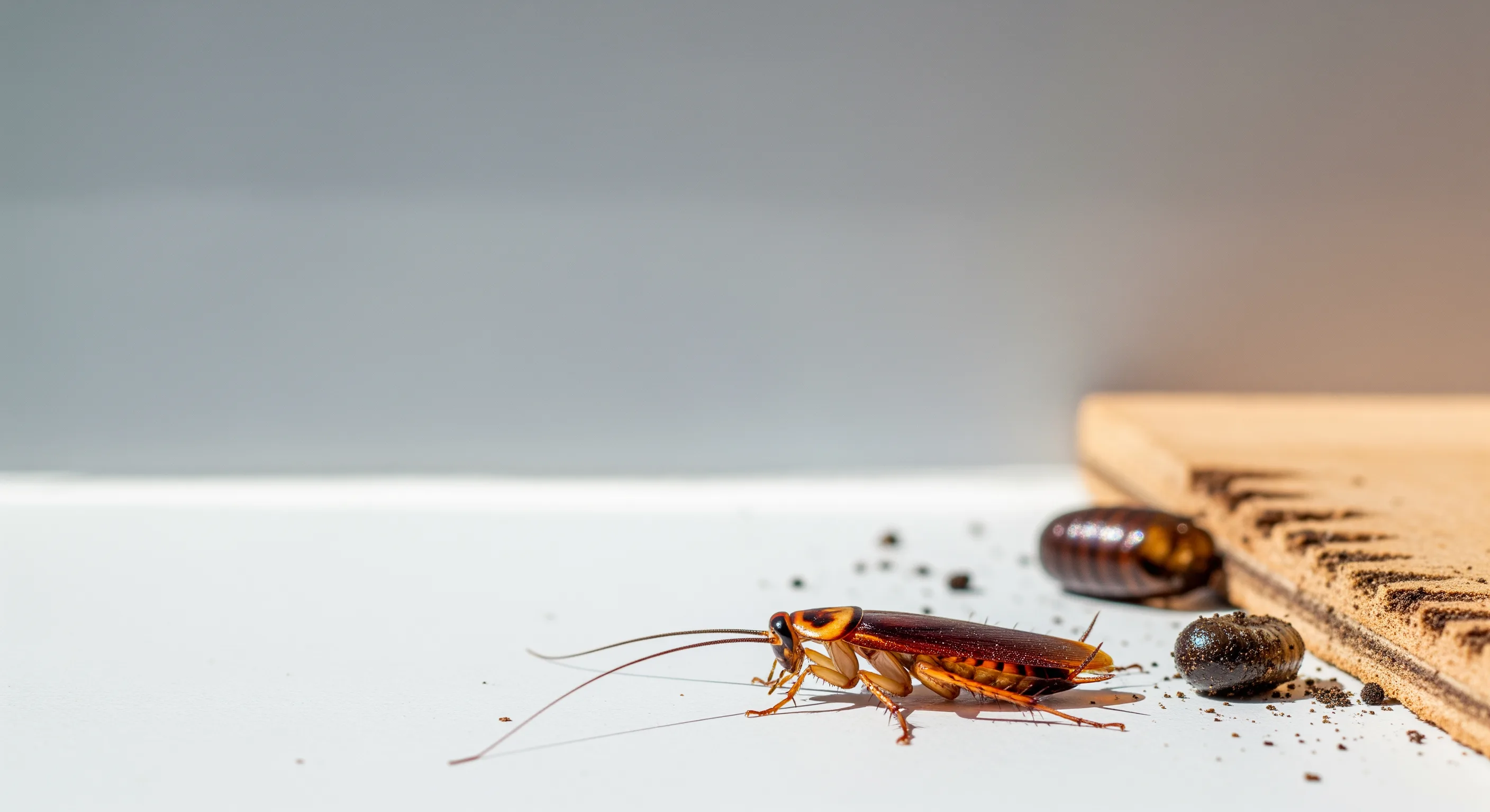 Four cockroach species in BC: German, American, Oriental, and Brown ...